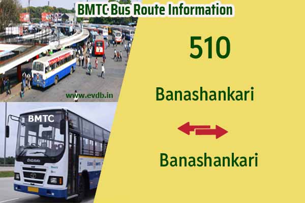 BMTC 510 - Banashankari to Banashankari Bus Route Information