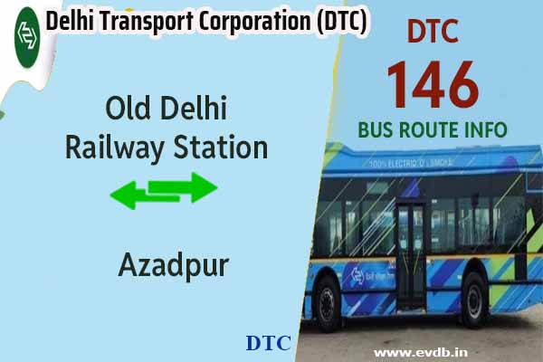 DTC 146 - Old Delhi Railway Station to Azadpur Bus Route Information