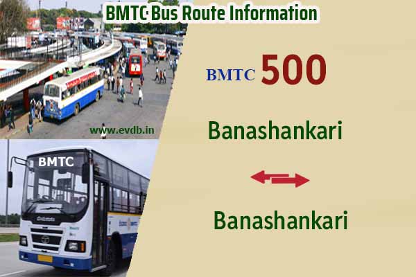 BMTC 500 - Banashankari to Banashankari Bus Route Information